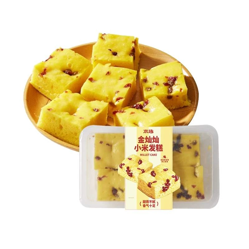 京趣金灿灿小米发糕 240g