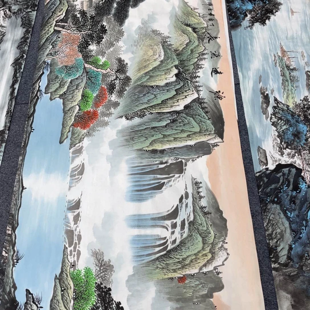 国画国画山水作品欣赏