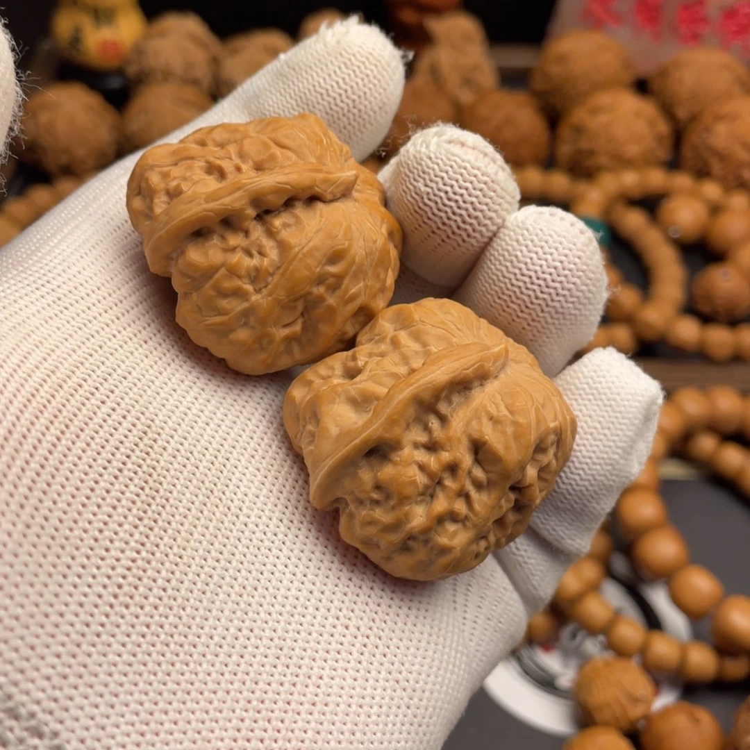 文玩核桃吊坠蛤蟆头一帆风顺