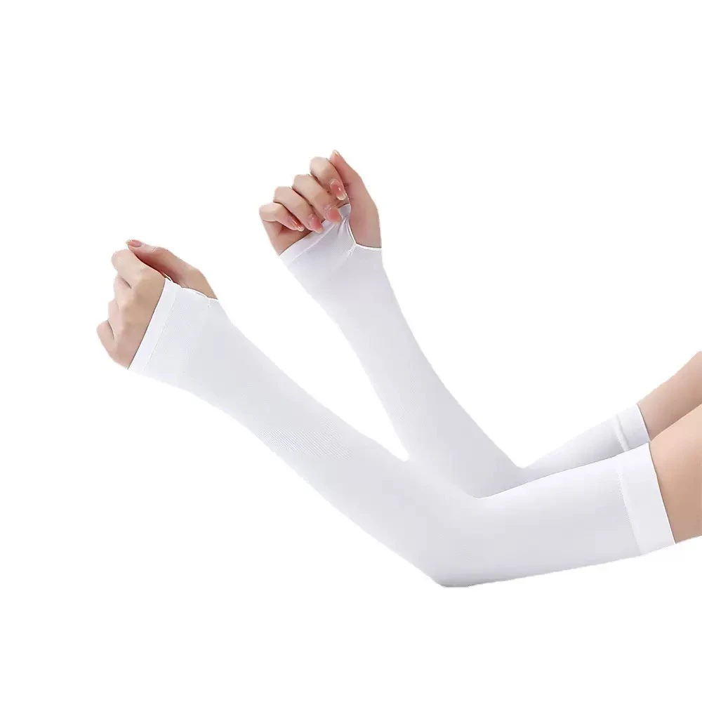 户外夏季薄款长款防紫外线骑行冰爽透气夏天遮阳韩版冰凉冰袖