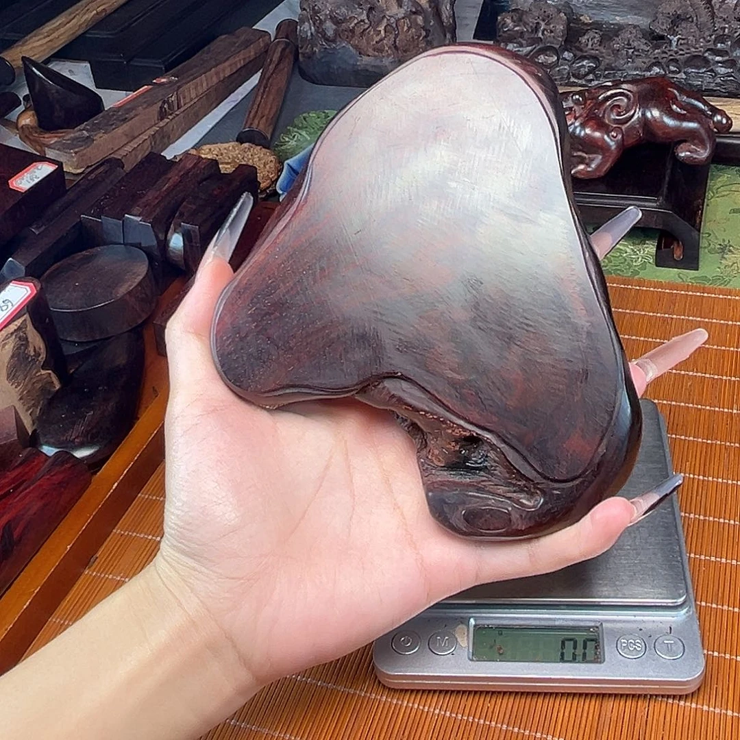 印度小叶紫檀老料底座