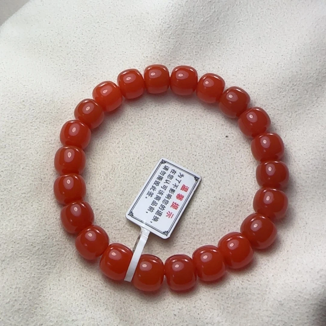 南红玛瑙未镶嵌手串