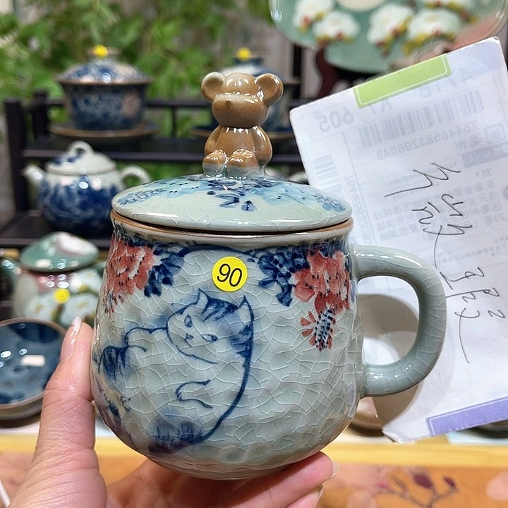 景德镇陶瓷手绘茶具