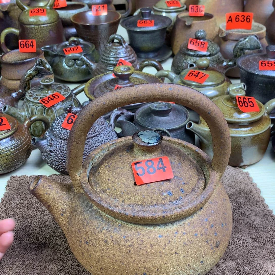 柴烧一体壶800毫升一物一拍