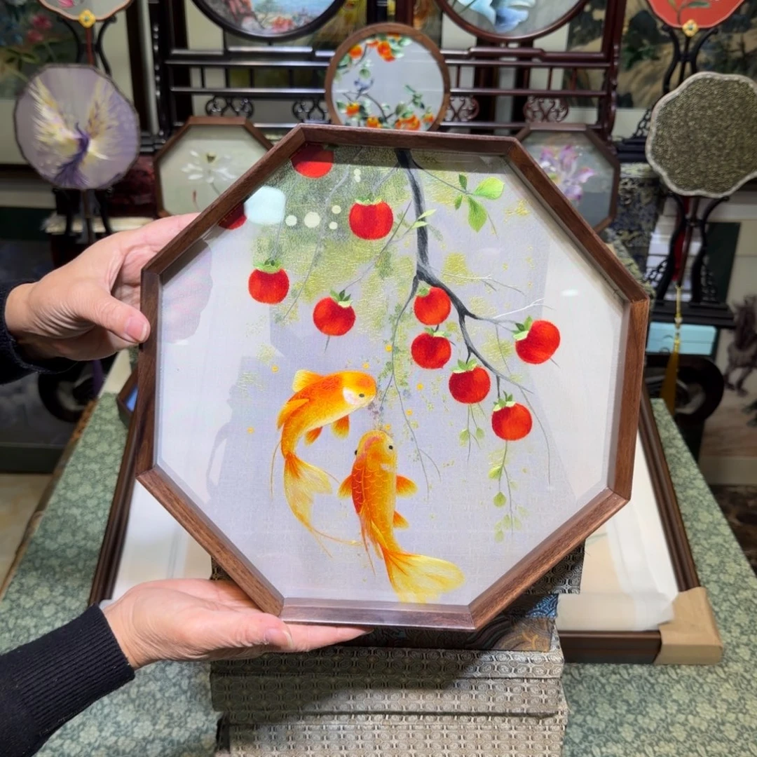 刺绣手工苏绣工艺制作技艺异色精品