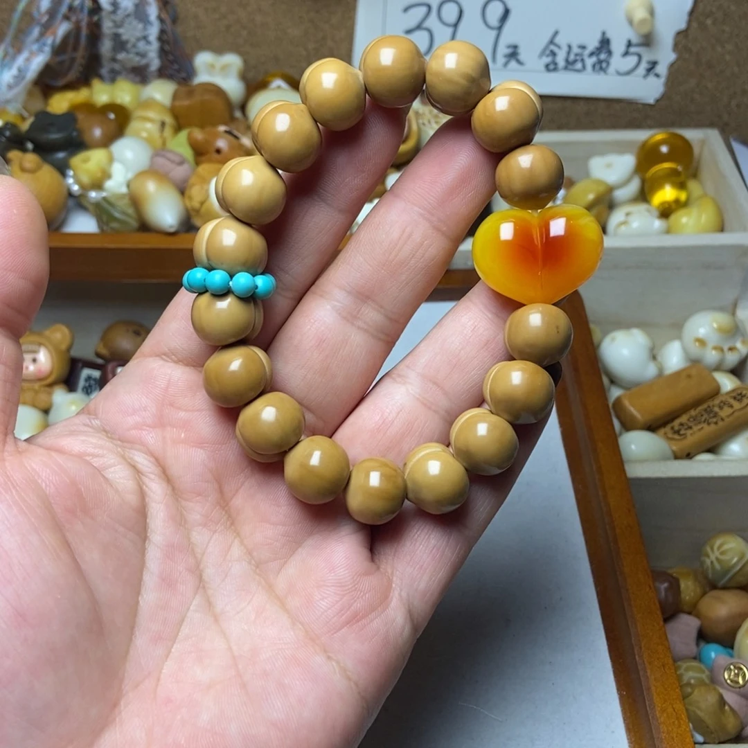 猴头核桃吊坠珂基手持微瑕黑点手串整套介意勿拍不退换