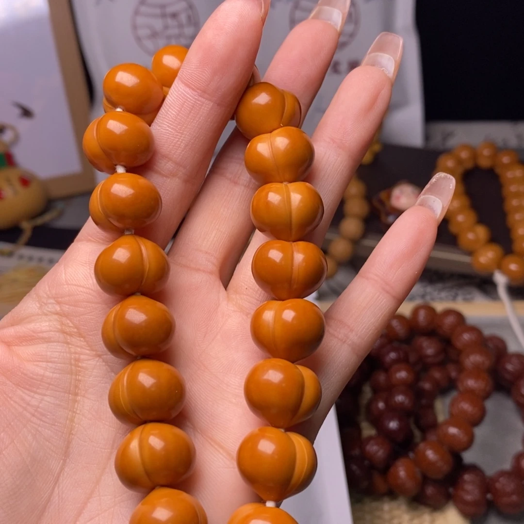 手串猴头核桃高定玻璃屁桃