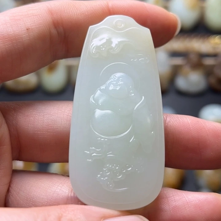 和田玉（糖玉）未镶嵌颈饰