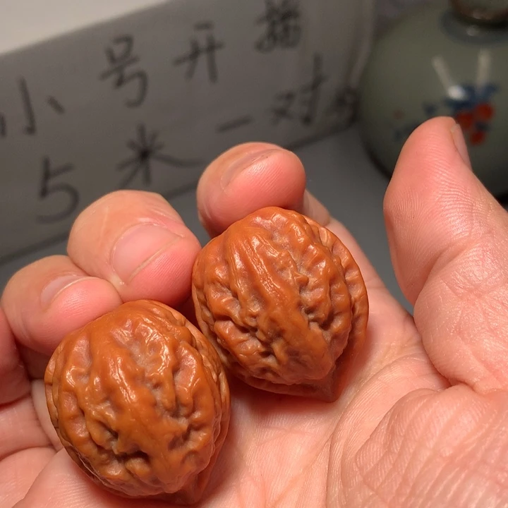 文玩核桃把件水晶168