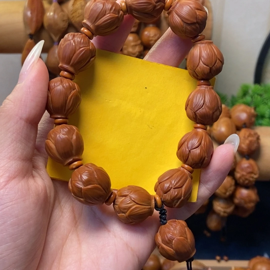 手串/手链橄榄核精修莲花
