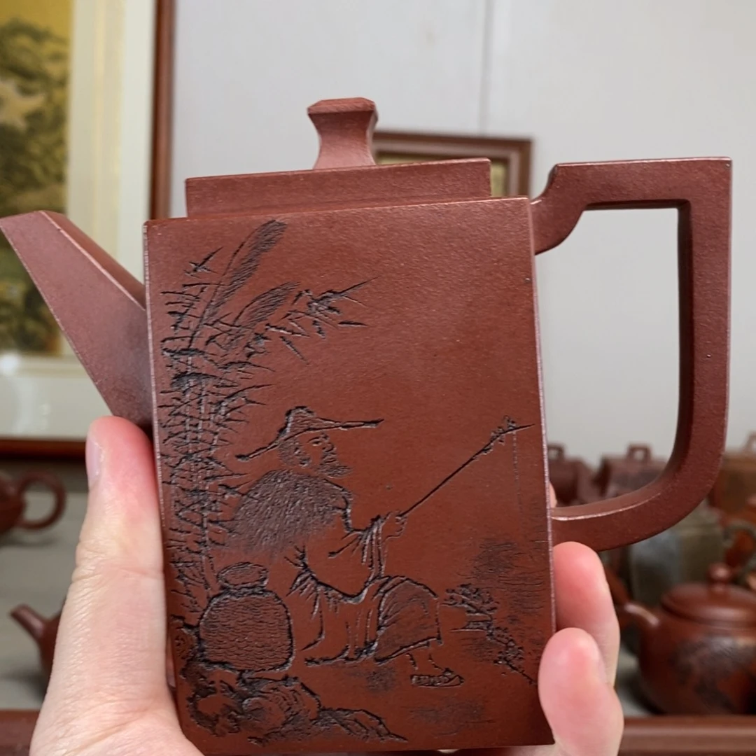 茶壶紫砂原矿泥料传统工艺制作