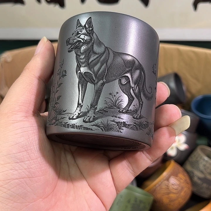茶杯紫砂全手工紫砂主人杯