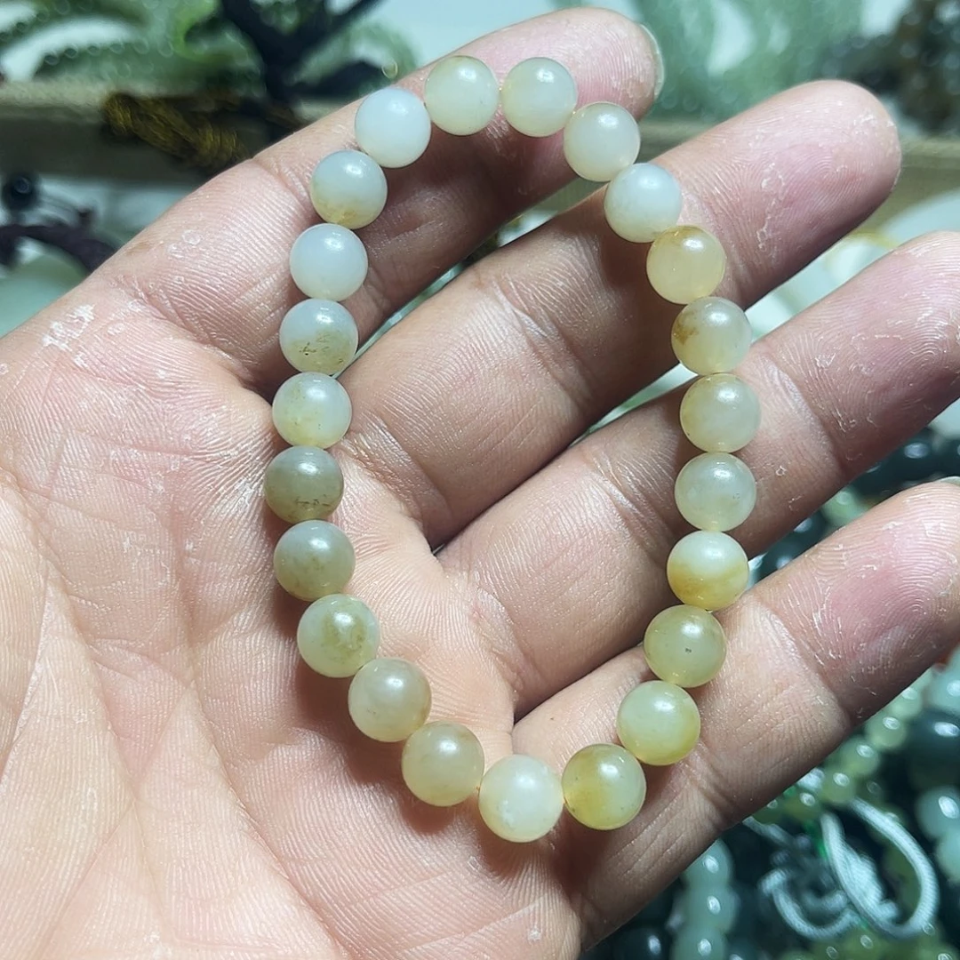 和田玉（白玉）未镶嵌手链