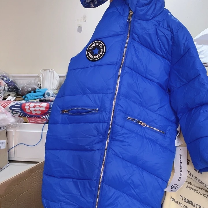 三醋酯纤维90码数蓝色羽663