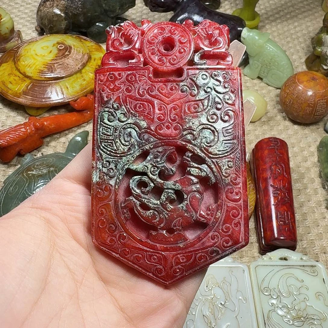 白玉菩提吊坠挂件