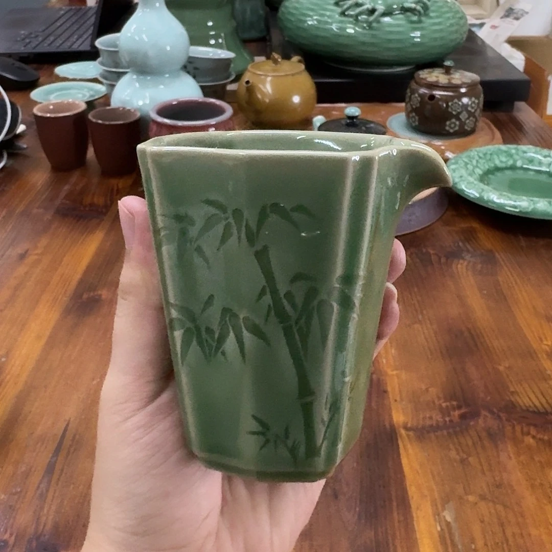 小仲青瓷茶器微瑕8076