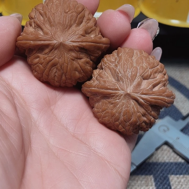 文玩核桃把件磨盘43