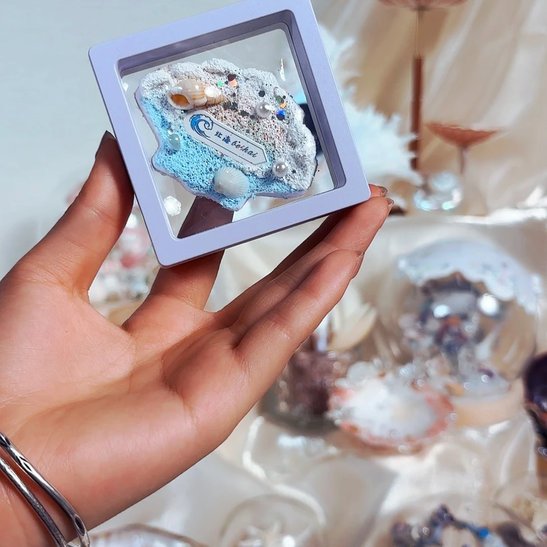 贝壳手串/手链黏土冰箱贴