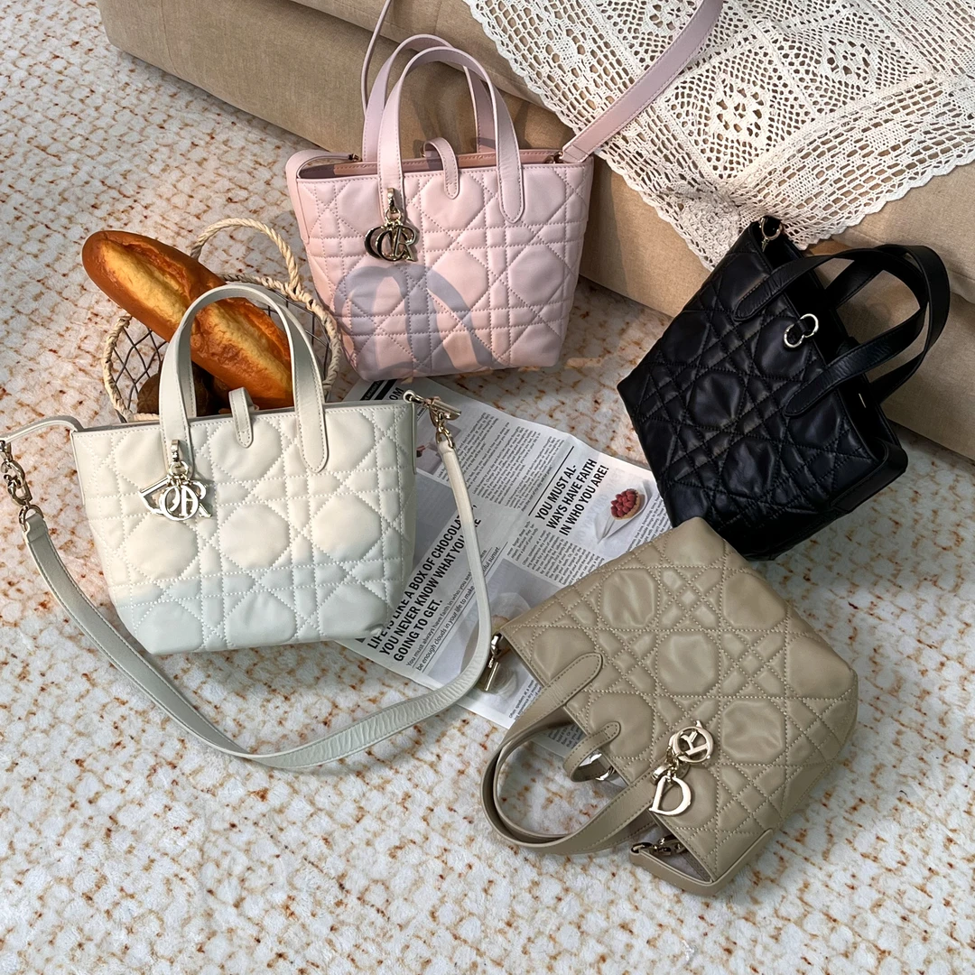 陈三北BBL【手提TJ】 菱格-牛皮 手提包斜挎女包