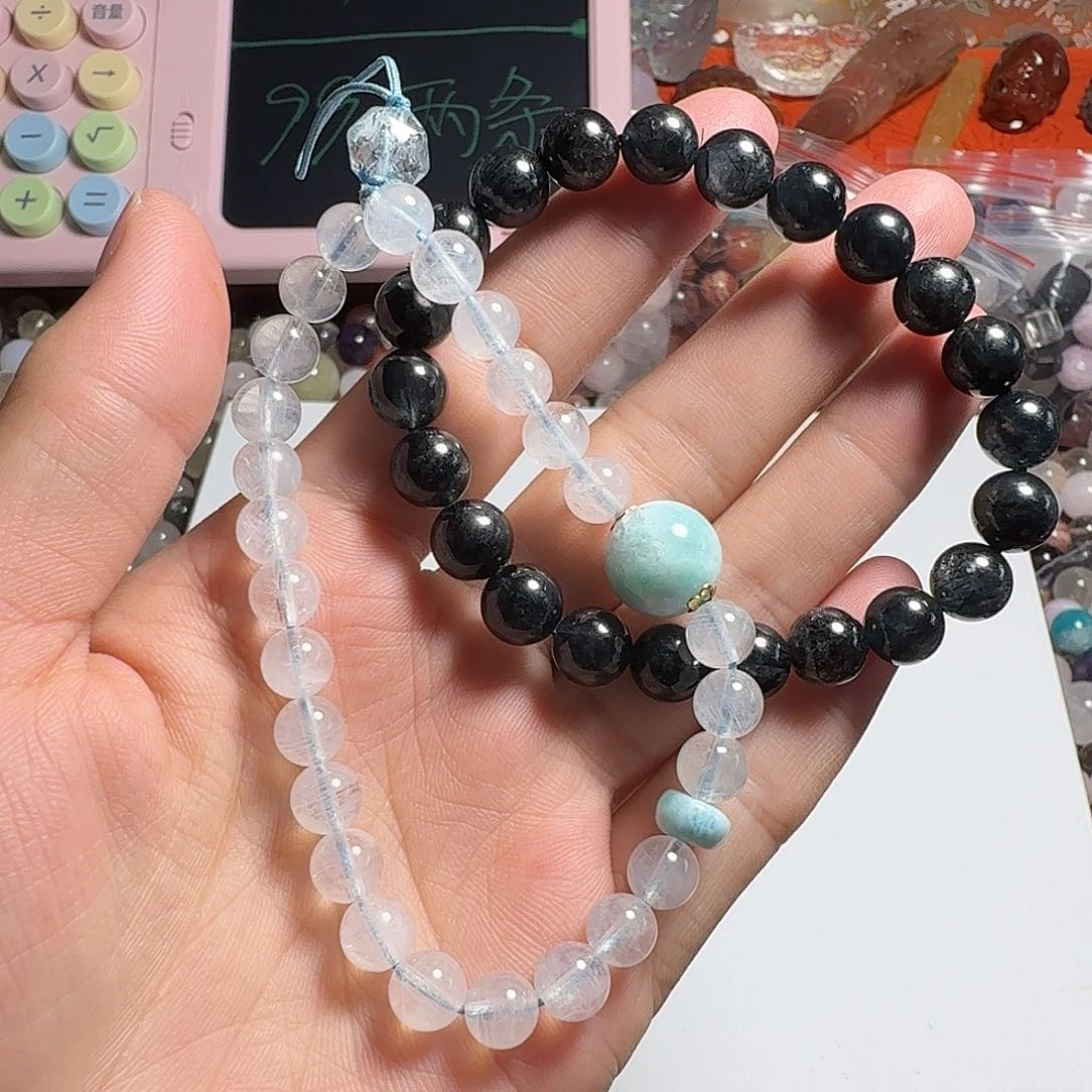 未镶嵌珠宝半成品水晶?****?手串