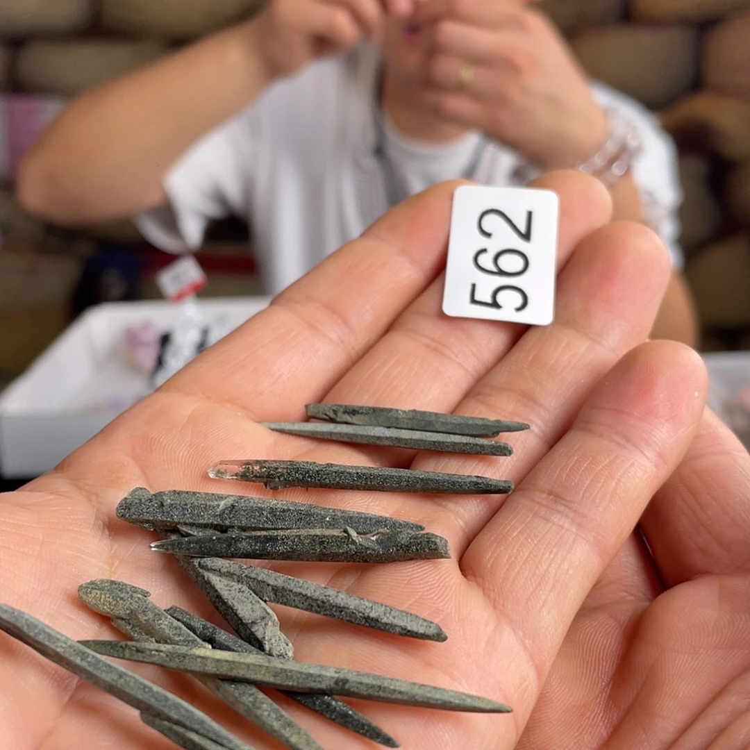 摆件未镶嵌水晶一手走10根