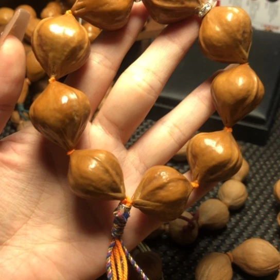 勾***丢橄榄核手串/手链素串