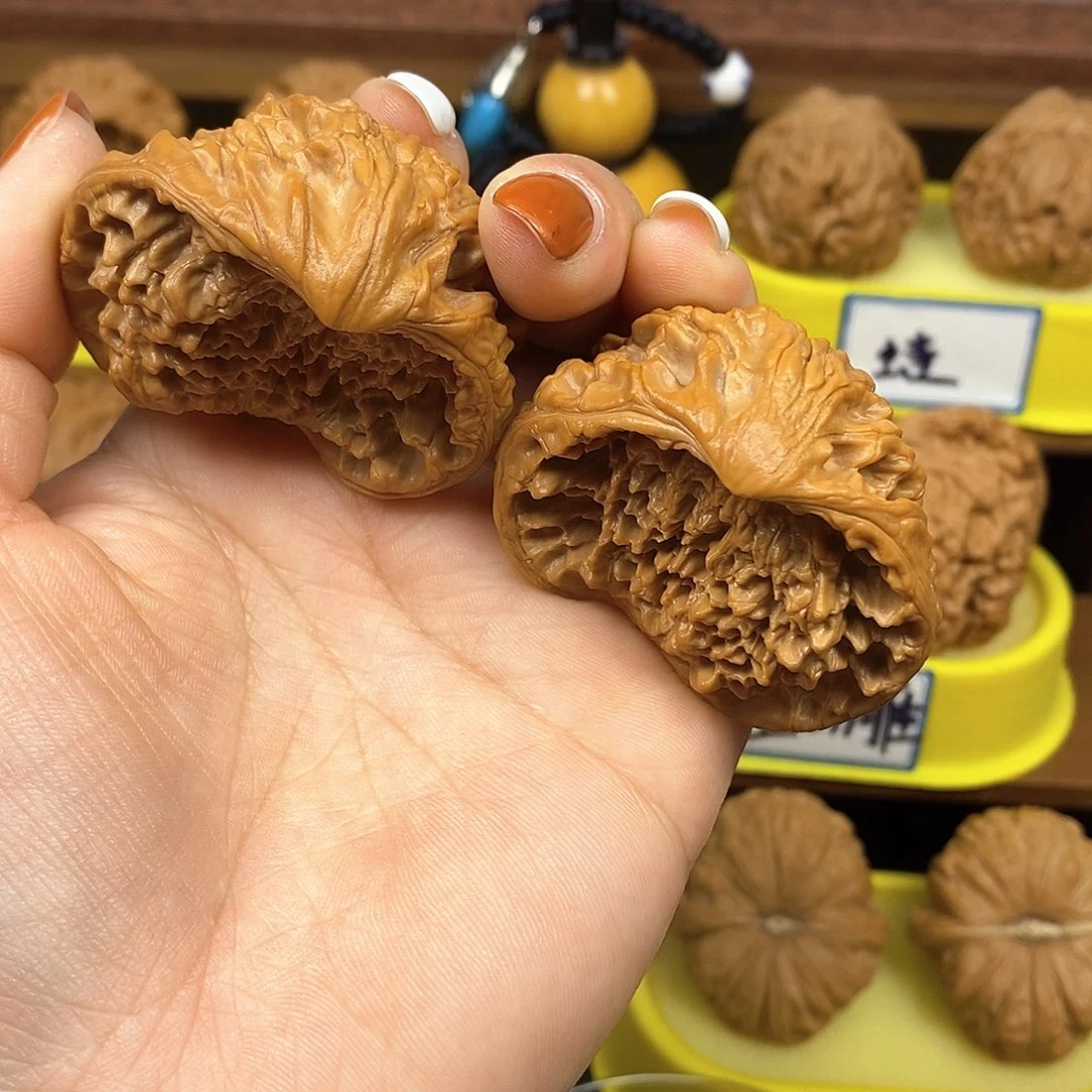 核桃蛇头 文玩/木作/... 文玩把