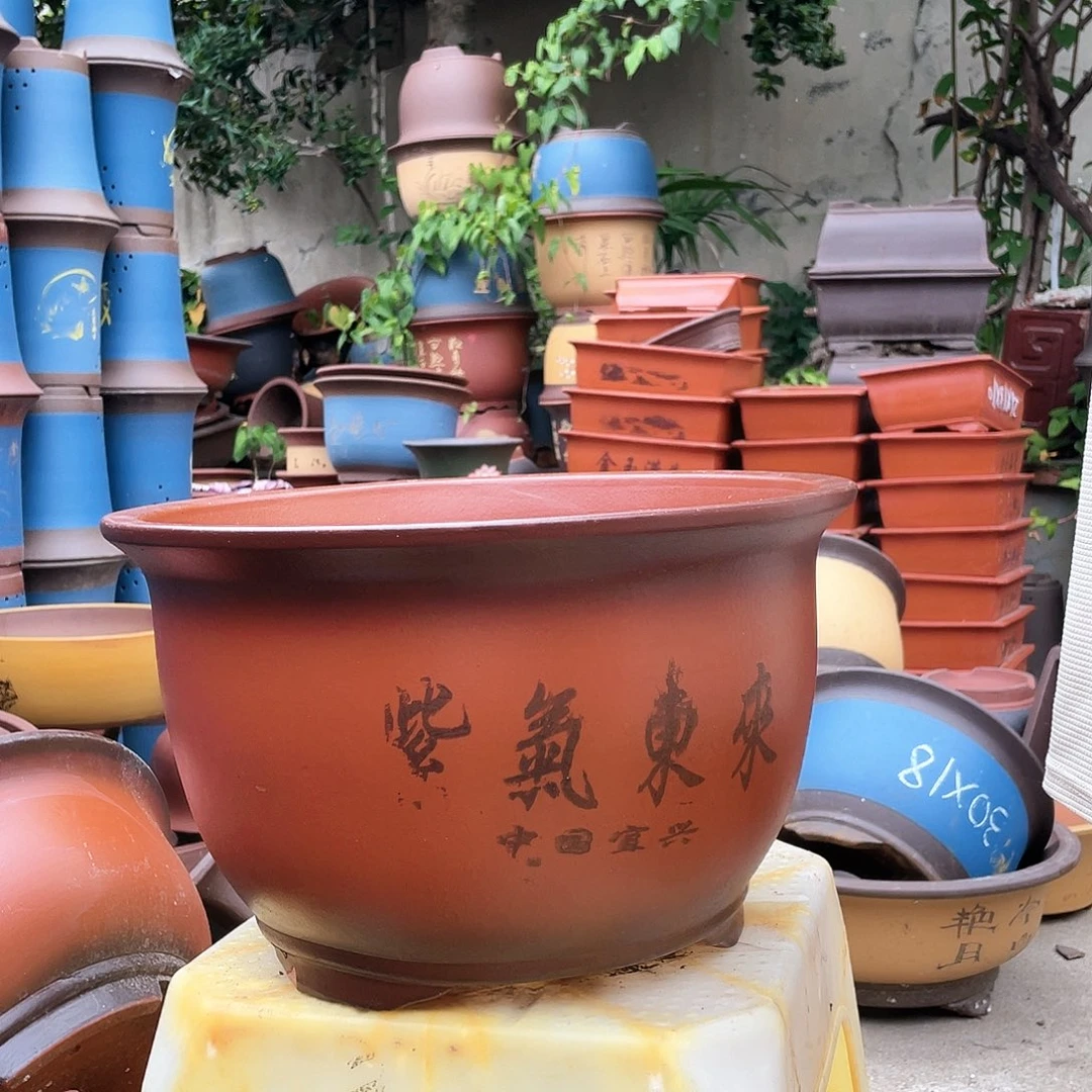 宜兴紫砂紫气东来30