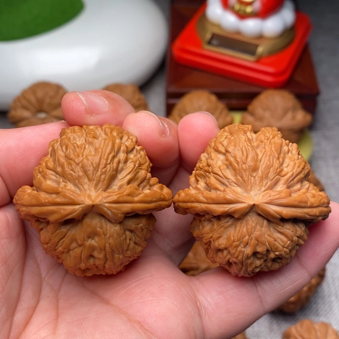 把件文玩核桃43全品绝配白狮子
