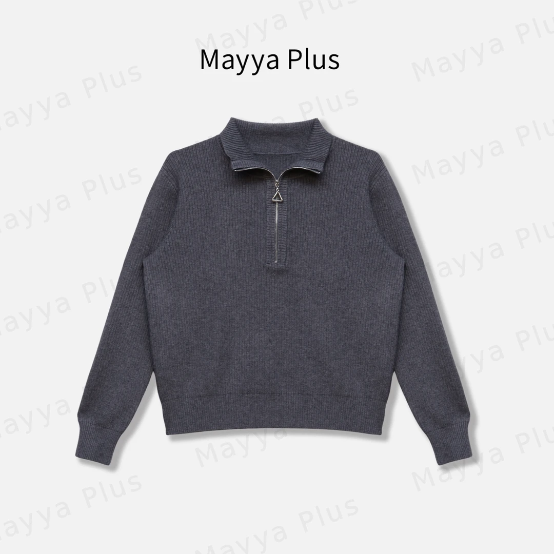 【幸运签】Mayya Plus麦芽定制流光风气秋季质高领针织毛衣32537086
