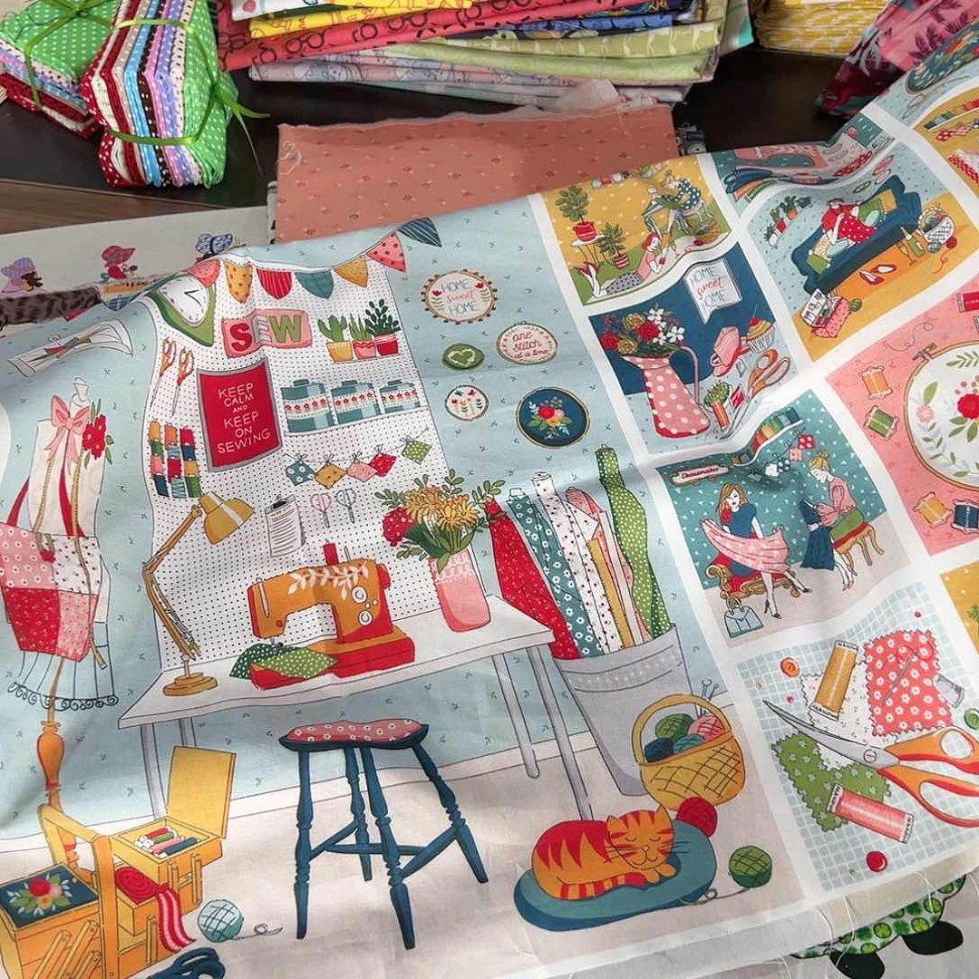 1.05米价纯棉平布1.1米宽果子布艺福利薄款