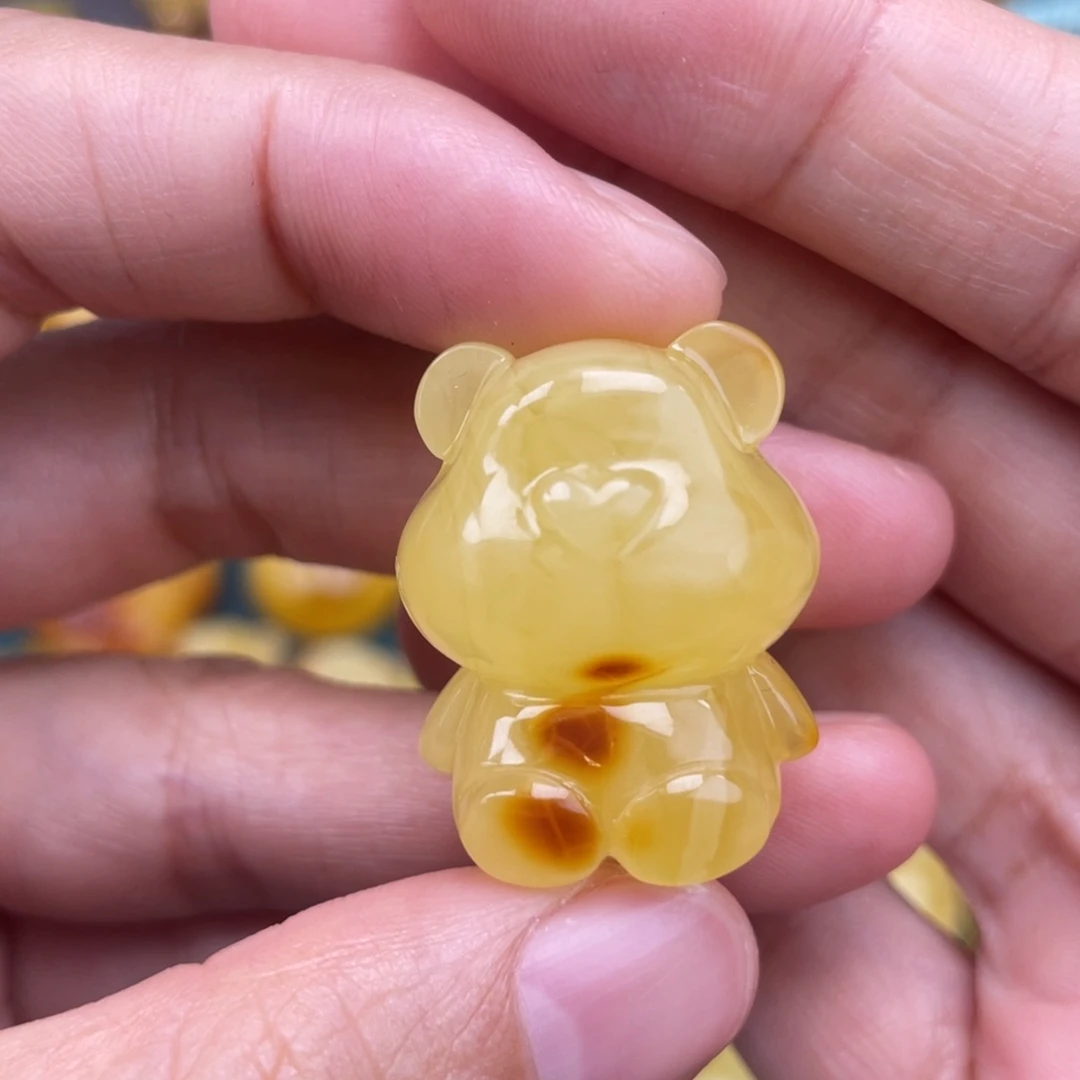 裸石琥珀未镶嵌蜜蜡