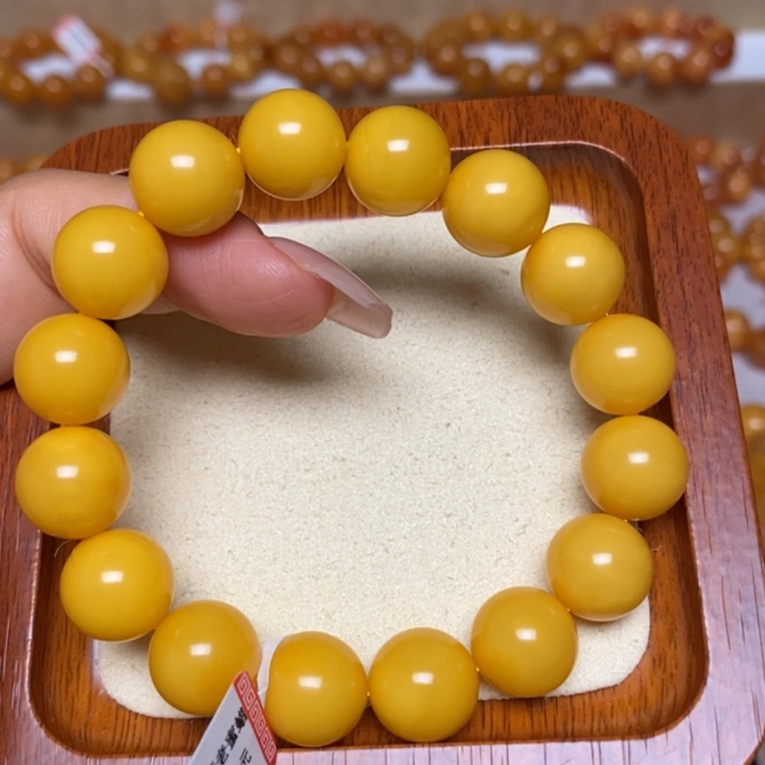 【闪购商品】未镶嵌蜜蜡手链手串