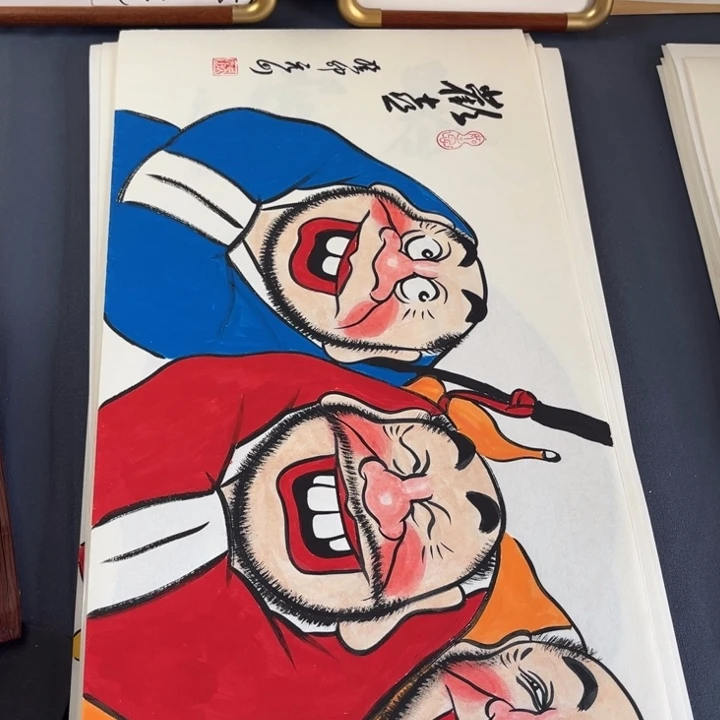 国画禅意画纯手绘作品