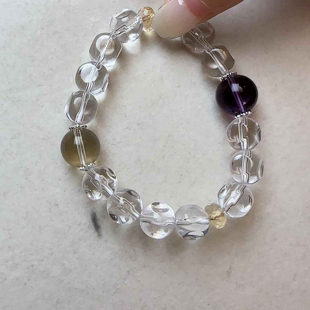 水晶手链未镶嵌大气上档次