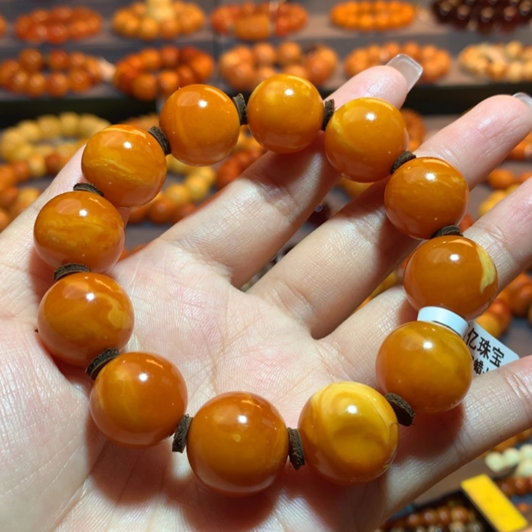 【闪购商品】手串蜜蜡未镶嵌蜜蜡手串