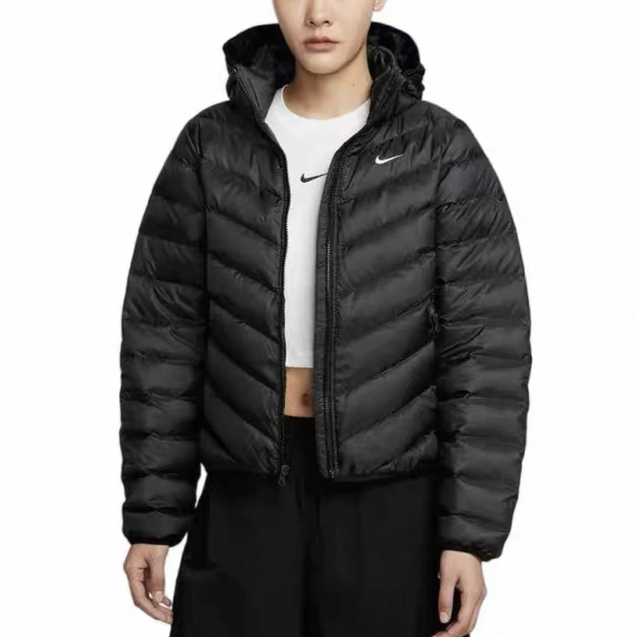 NIKE/耐克女子冬季新款经典简约运动休闲羽连帽绒服连帽HV5106010