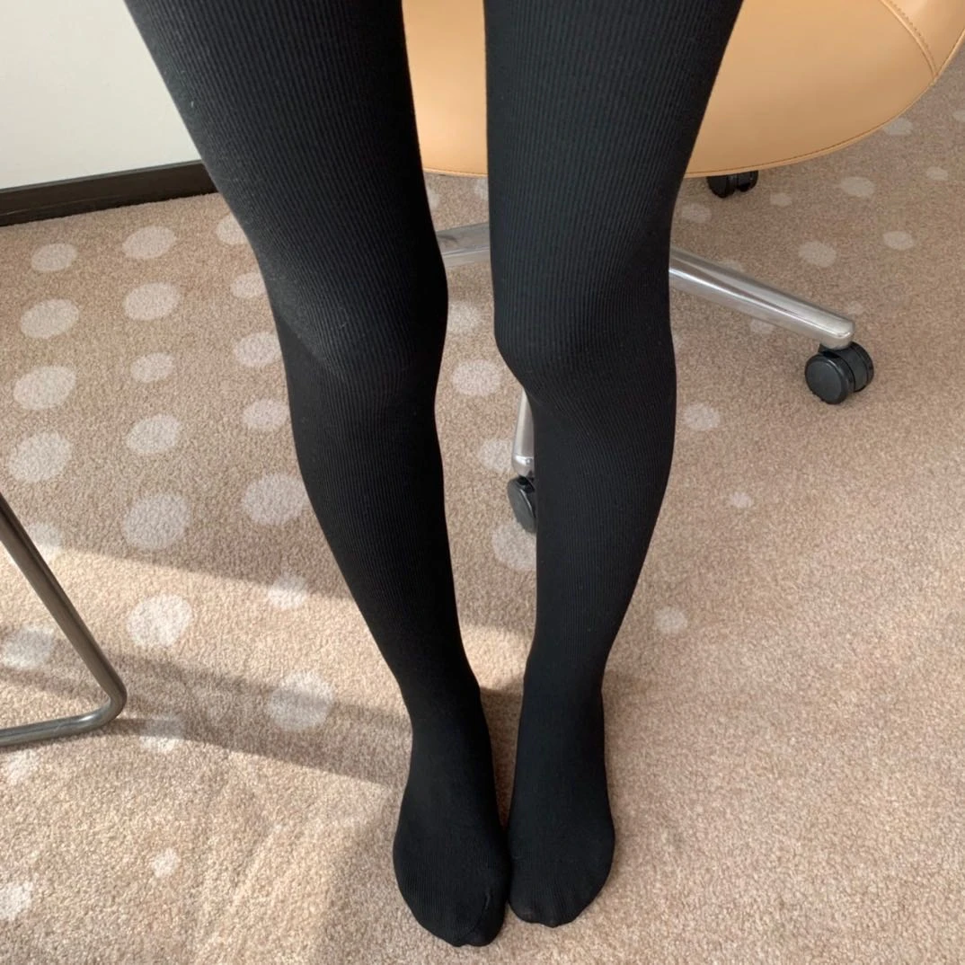 加厚保暖打底裤高腰薄款针织女性感风休闲防寒