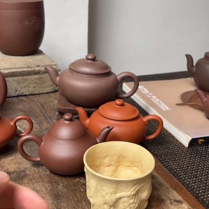 茶壶紫砂苡*杯子杯子
