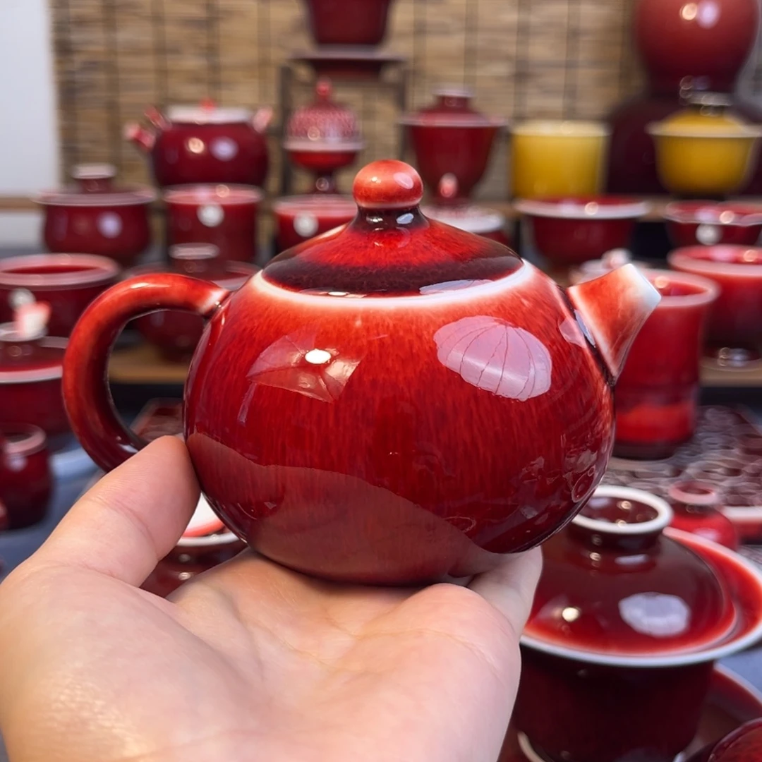 子***宝景德镇陶瓷 西施壶