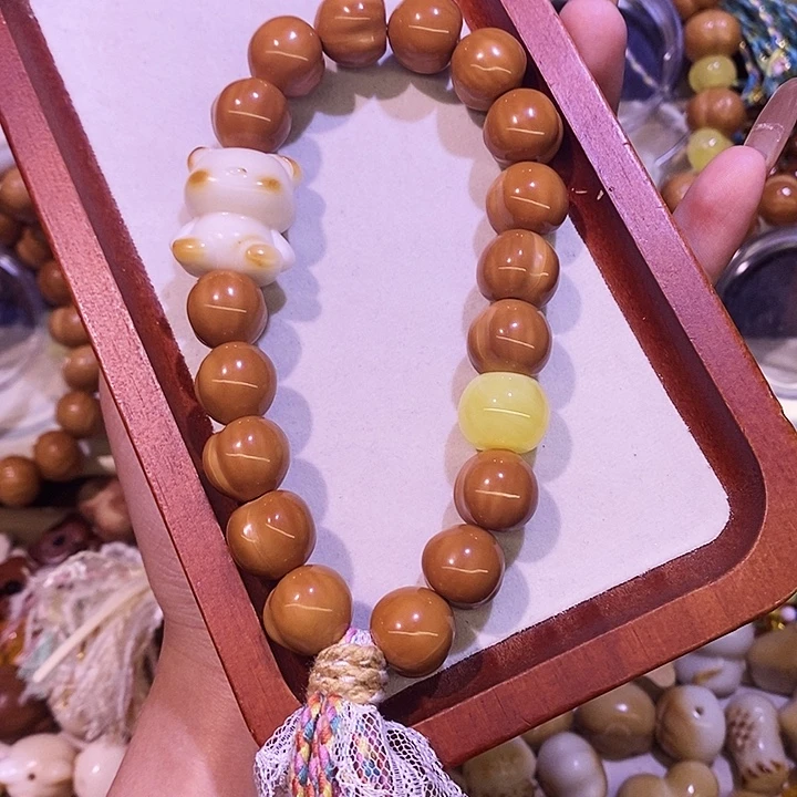 猴头核桃手串 全品镜面屁桃手持