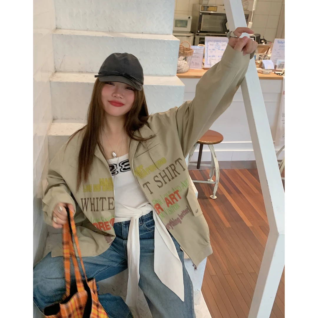 Dazi金大支 字母休闲外套0103/0353