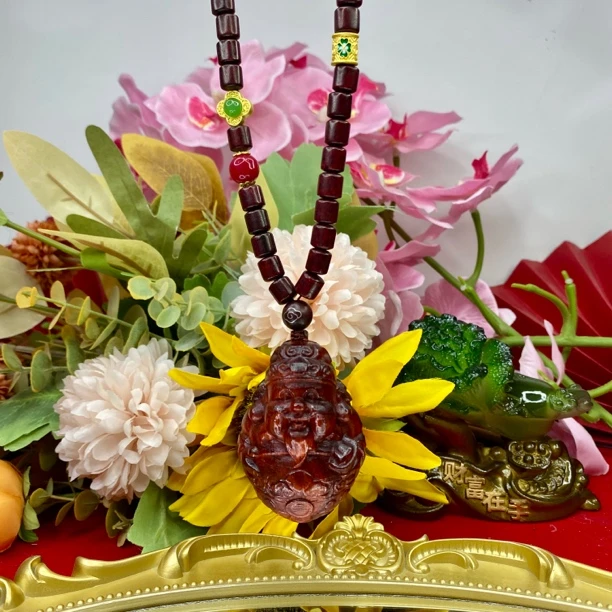 〖正品无忧〗P 017太古神龙檀高奢项链时尚饰品多样发一