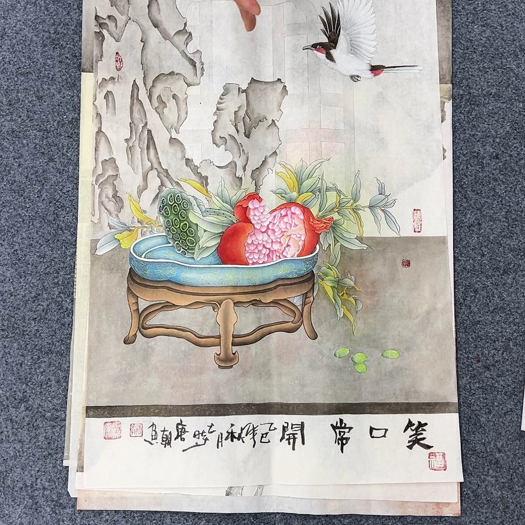 国画纯手绘作品欣赏