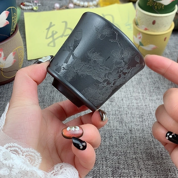 紫砂茶杯高端主人杯