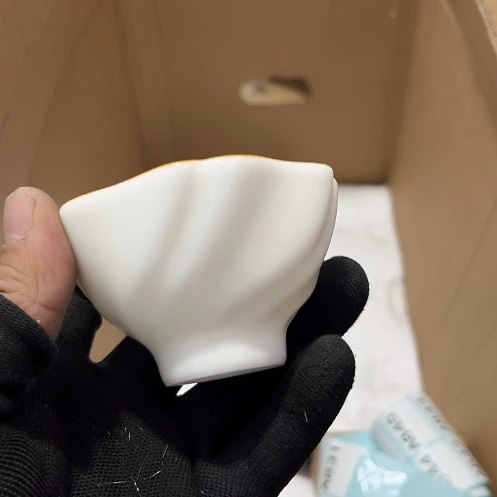 语***夜瓷片茶摆件工艺品摆件666