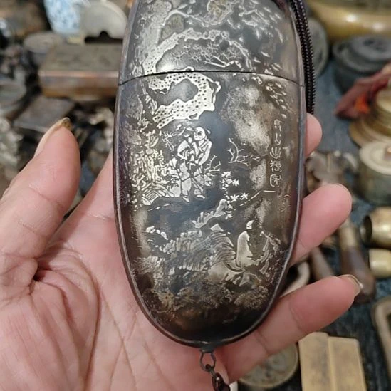 瑞***云黄铜小挂件偏远地区不包邮