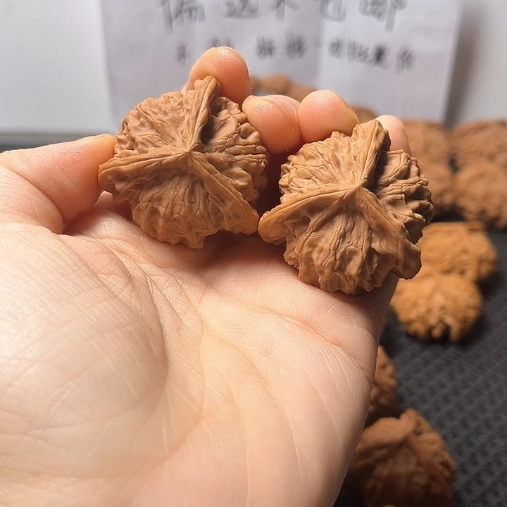 南***^文玩核桃把件38盘山