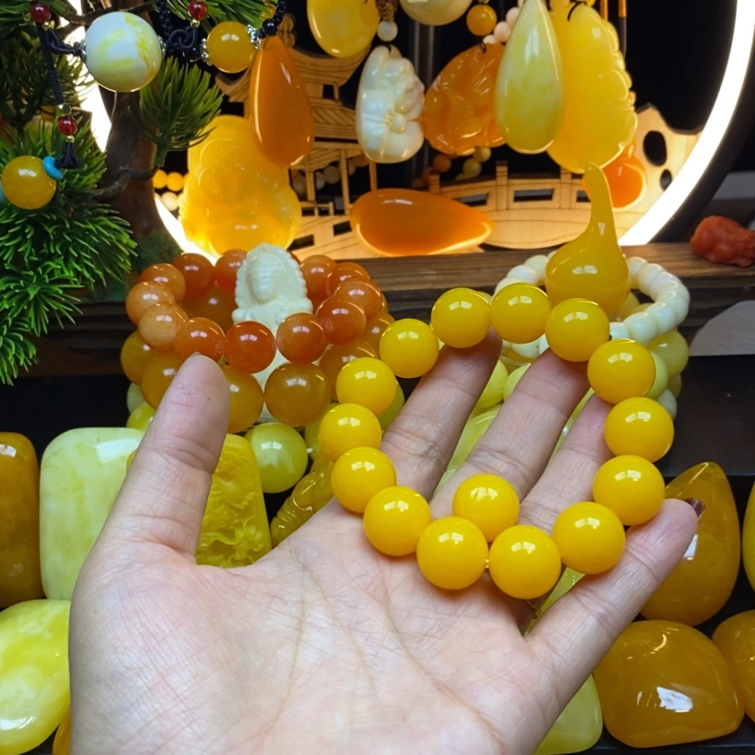 美***子树脂非金属满油满密鸡油黄16