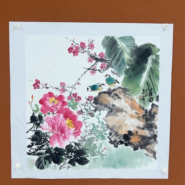 国画李文峰的画作